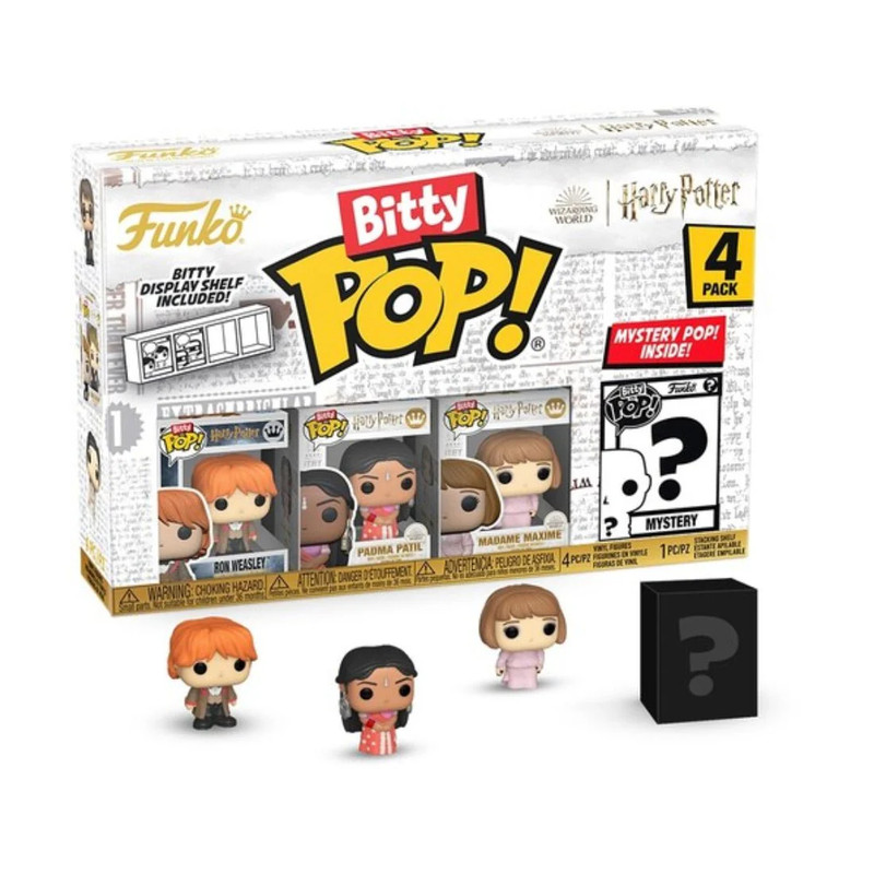 Funko Bitty Pop! Movies: Harry Potter Goblet of Fire - Ron 4pk - دمية